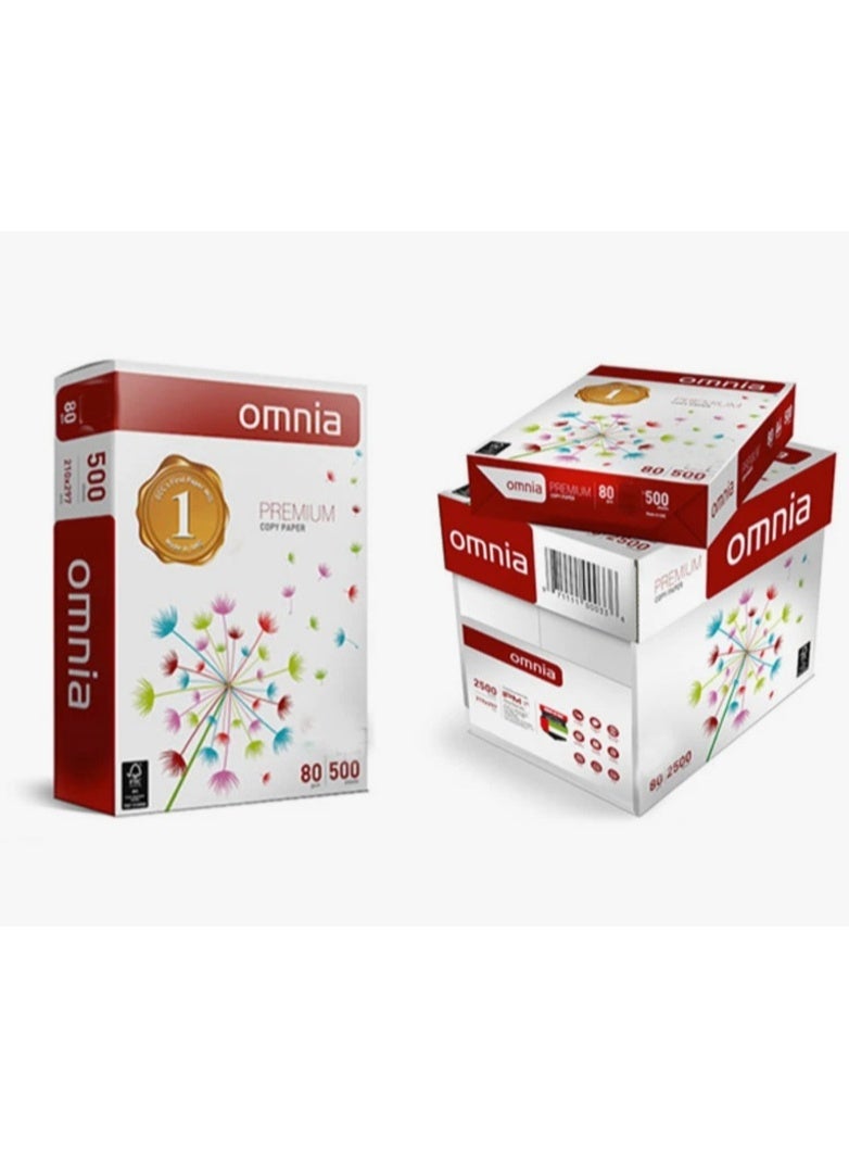 OMNIA ورق مكتبي نسخ وورق متعدد الاستخدامات - Image 4